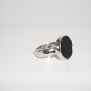 925 Silver Modern Plain Ring 709R12