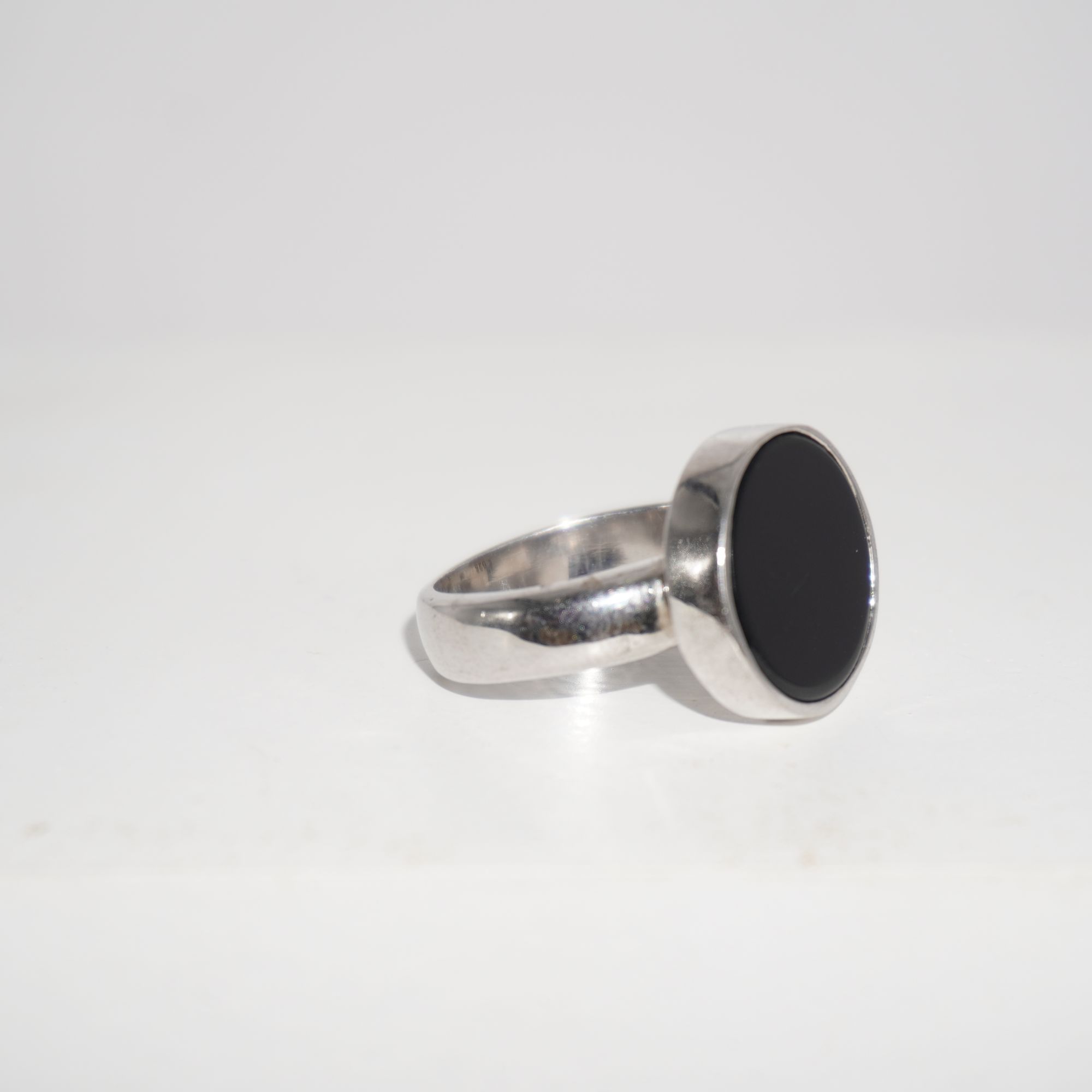 925 Silver Modern Plain Ring 709R12