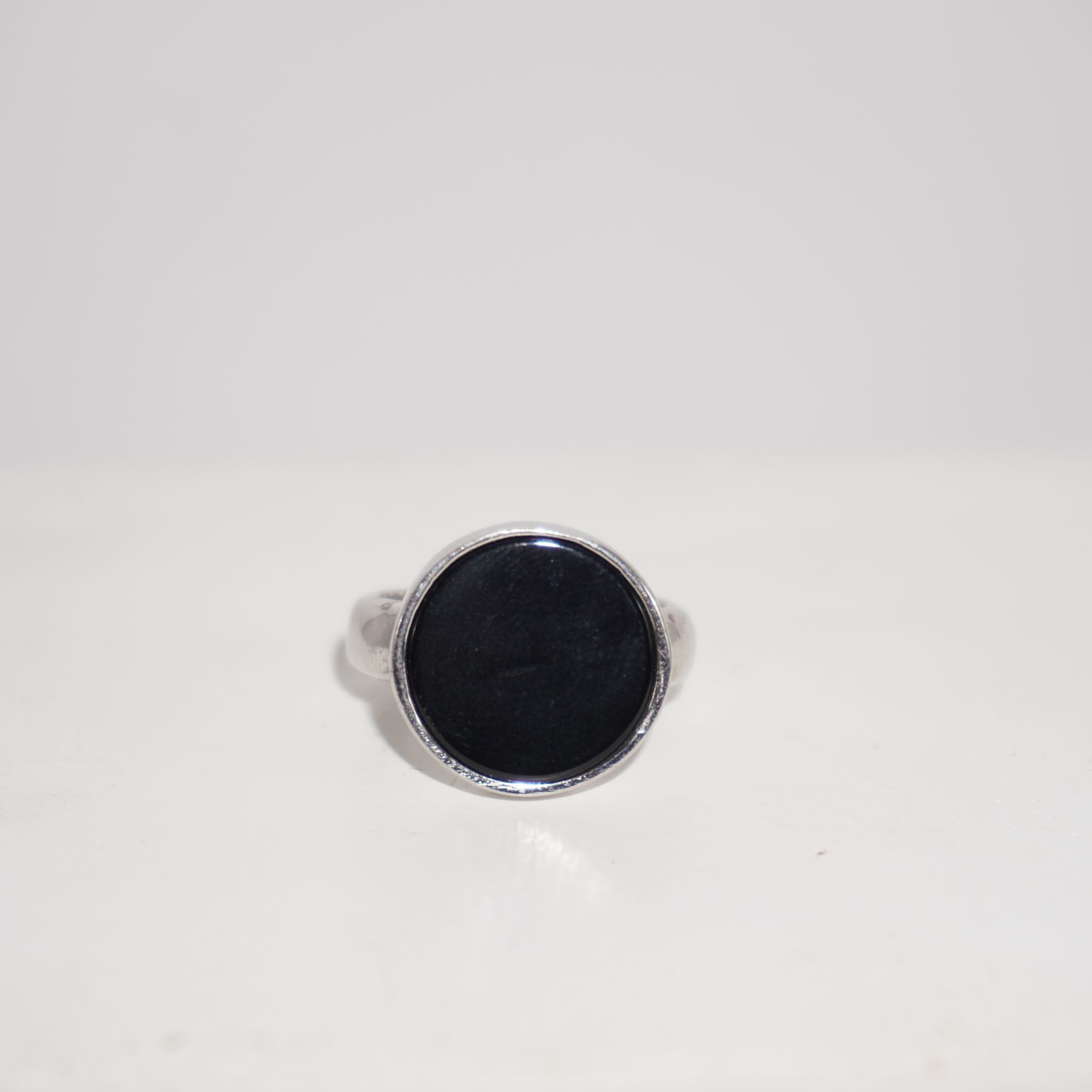 925 Silver Modern Plain Ring 709R12