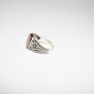 925 Silver Classy Plain Ring 222R16