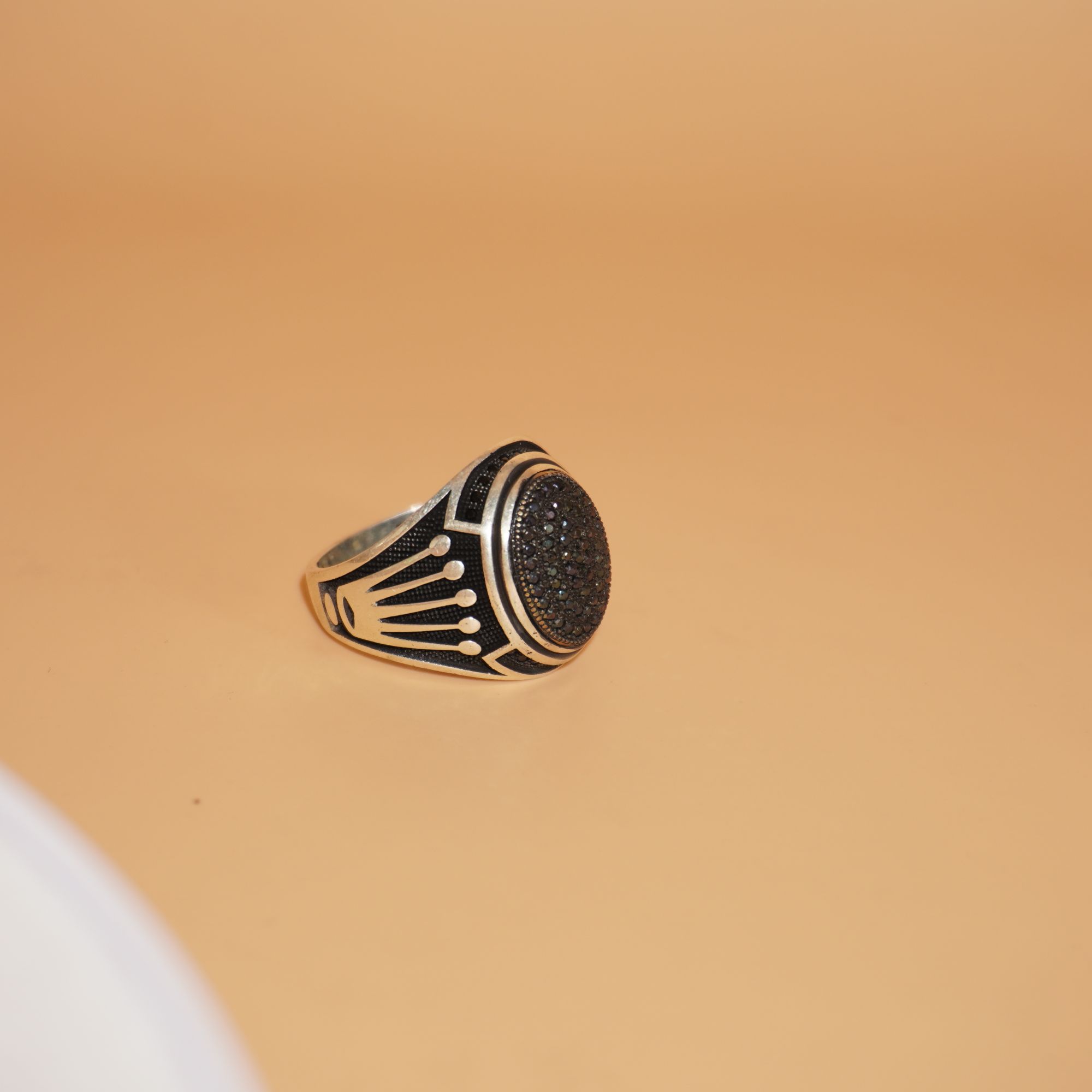 925 Silver Beautiful Engagement Ring 990R5