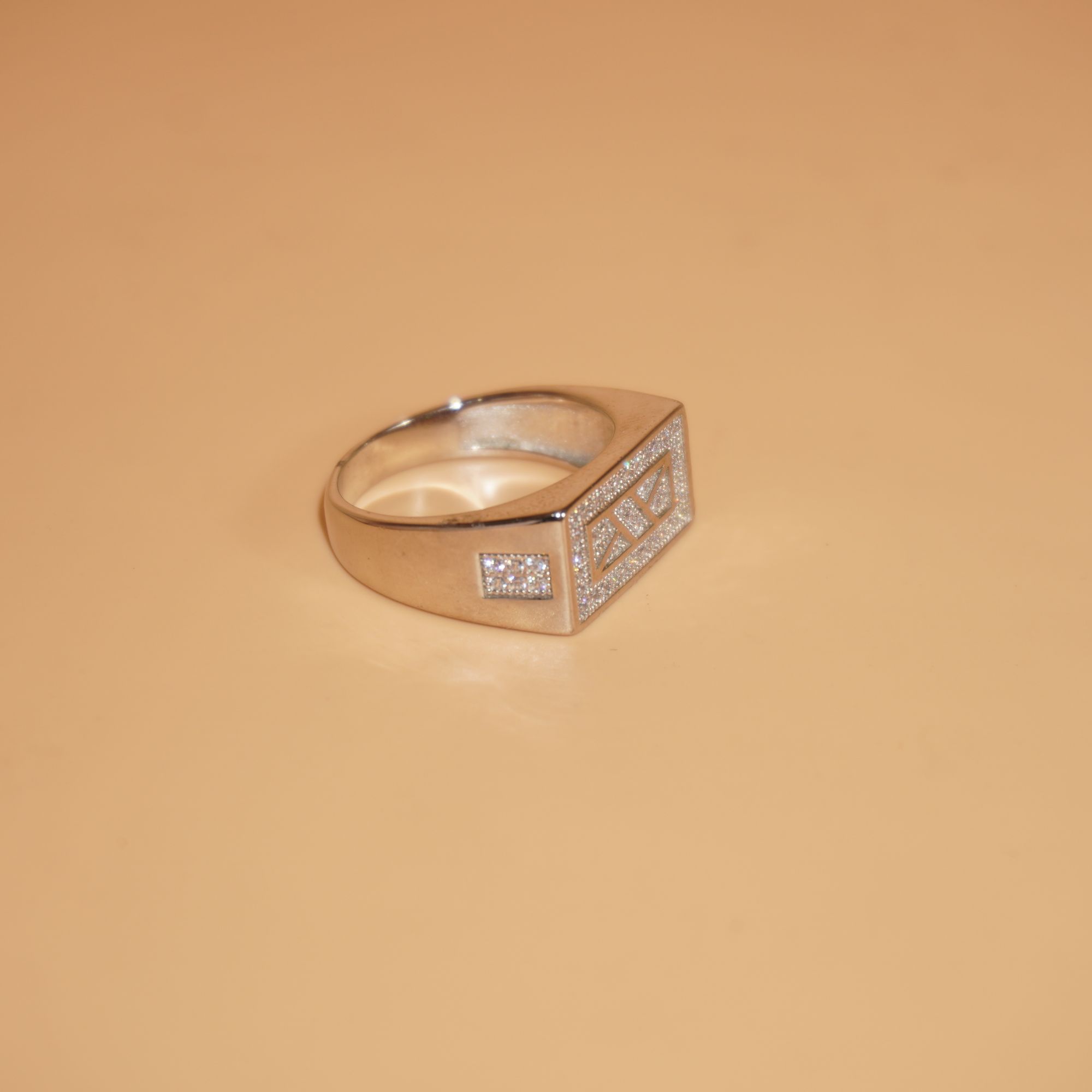 925 Silver Fancy Plain Ring 713R31 - Image 3