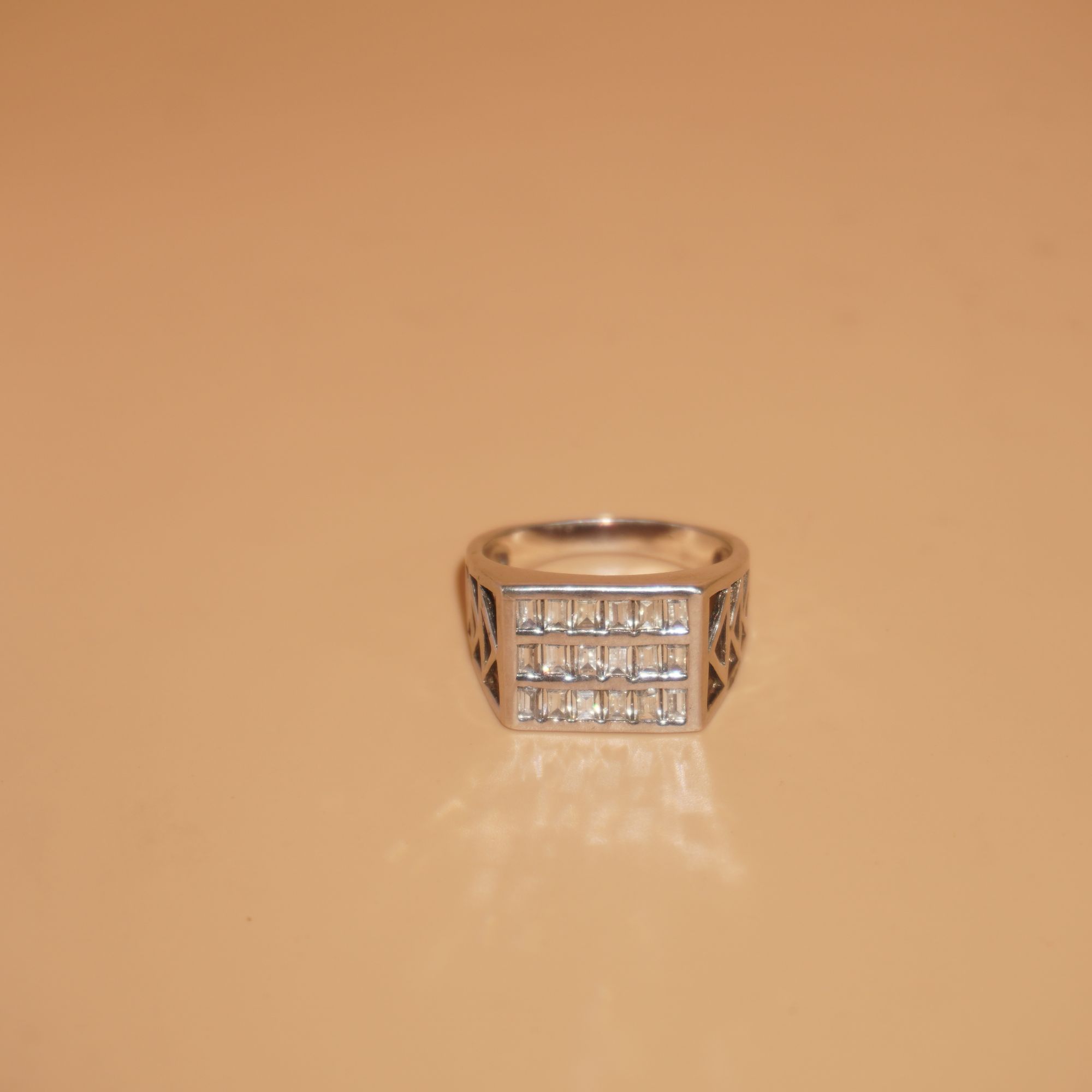 925 Silver Delicate Plain Ring 724R8