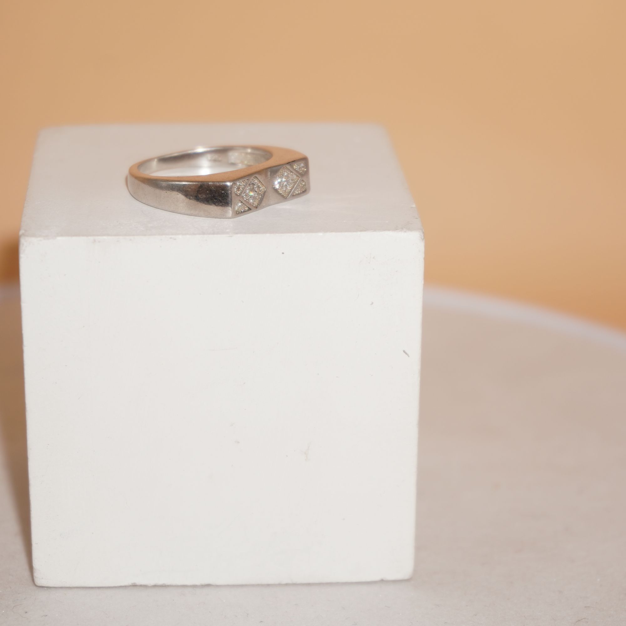 925 Silver Classy Plain Ring 219R26