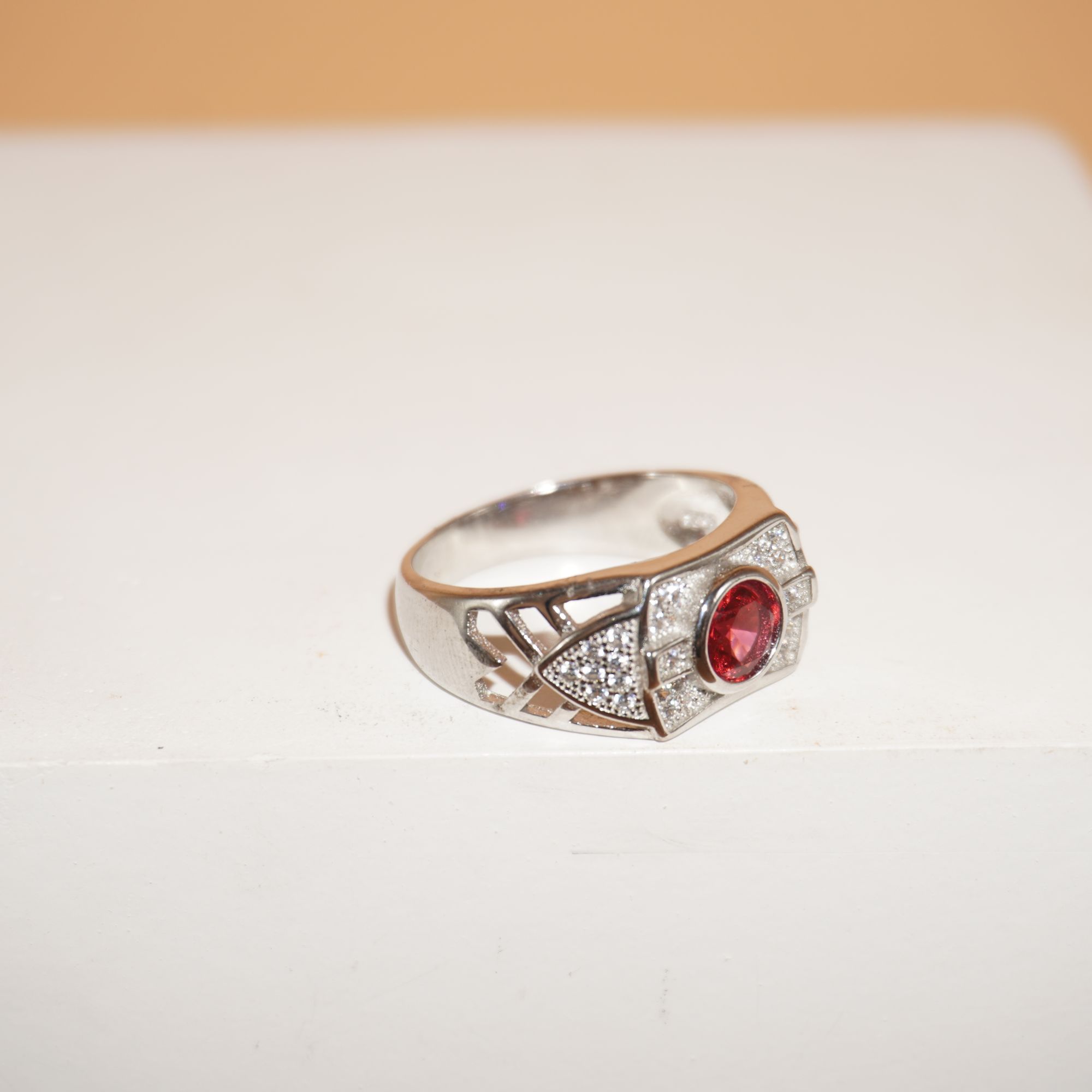 925 Silver Handmade Plain Ring 791R16 - Image 2