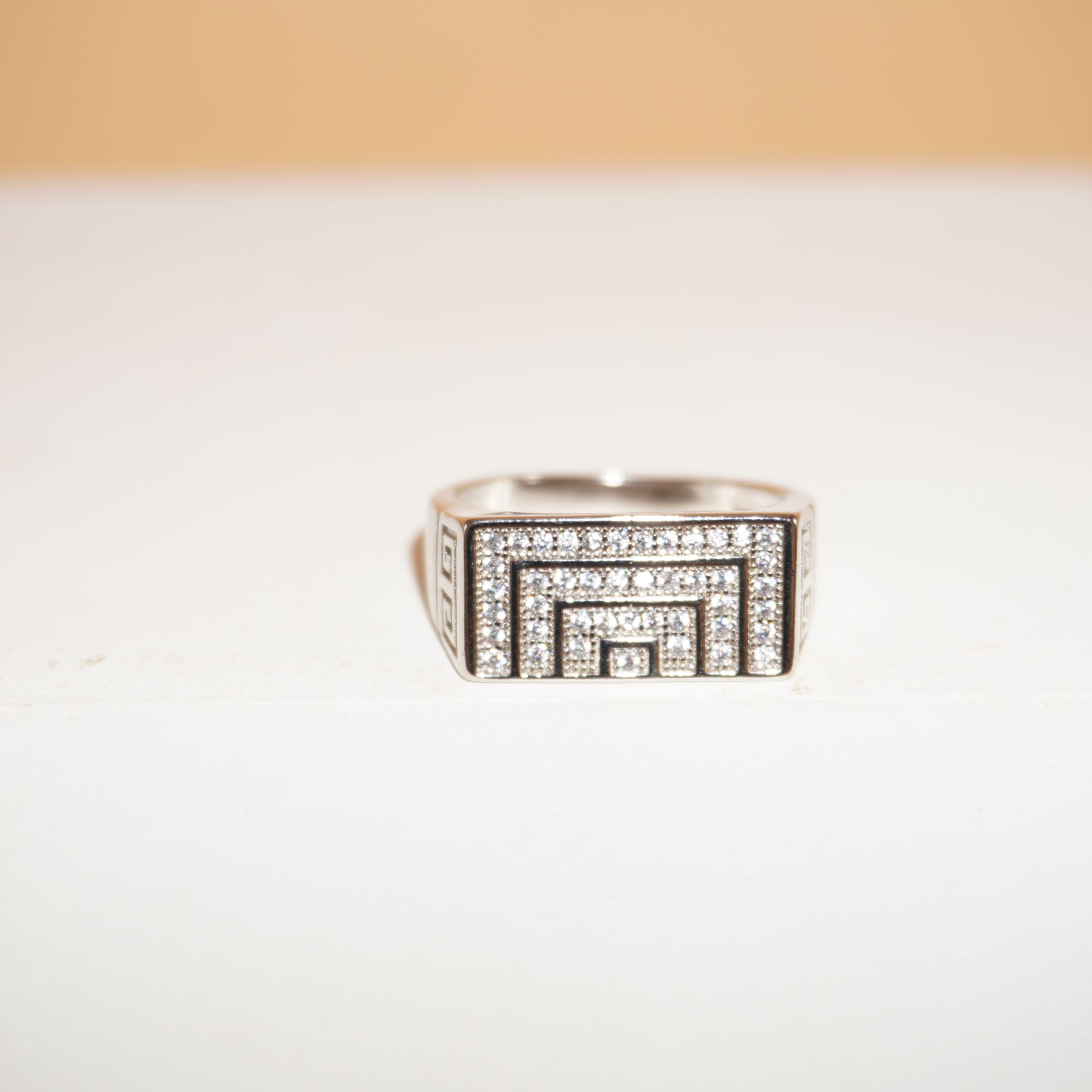 925 Silver Fancy Plain Ring 765R33