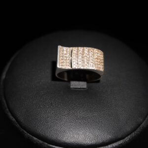 925 Silver Grand Engagement Ring 195R168