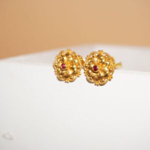 22k Gold Unique Tops Earring 10R8