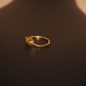 22k Gold Fancy Plain Ring 259R42