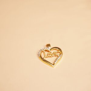 22k Gold Grand Plain Pendant 65R171