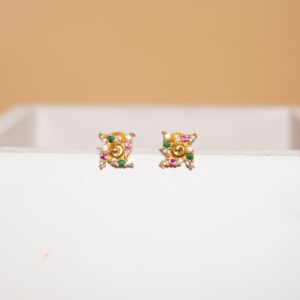 22k Gold Regal Earrings 36R433