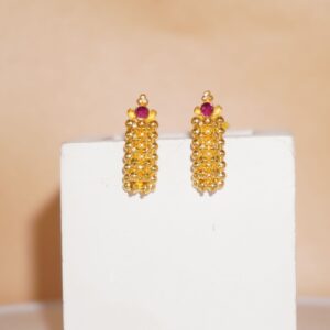 22k Gold Modern Latkan Earrings 600R70