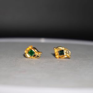 22k Gold Beautiful Earrings 41R114