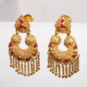 22k Gold Fancy Earrings 37R36