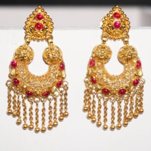 22k Gold Fancy Earrings 37R36