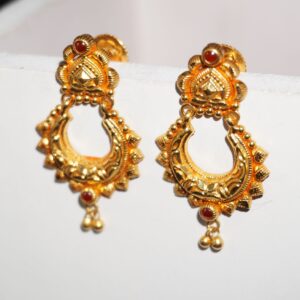 22k Gold Modern Earrings 37R186