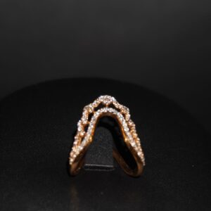 22k Gold Trending Plain Earrings 1283R3