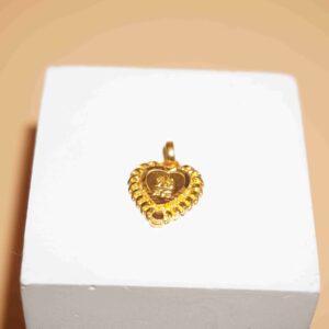 22k Gold Classy Plain Pendant 1047R59