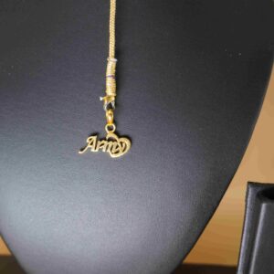 22k Gold Modern Plain Pendant 11R262