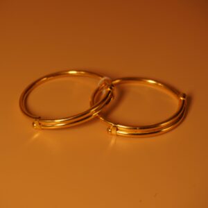 22k Gold Trending Plain Bangle 26R18