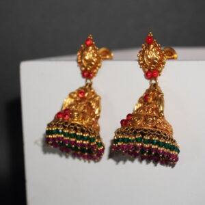 22K Gold Fancy Jhumkha