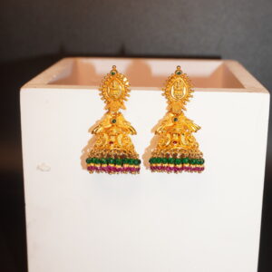 22K Gold Antique Jhumkha