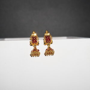 22K Gold Hanging Earrings