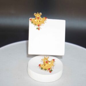 916 Gold Latkan Earring