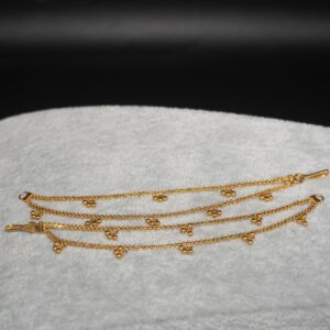 Gold Lightweight Plain Earrings 814R5