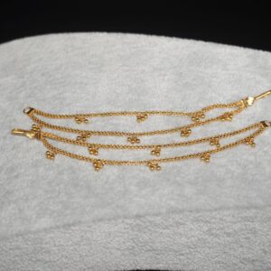 Gold Lightweight Plain Earrings 814R5