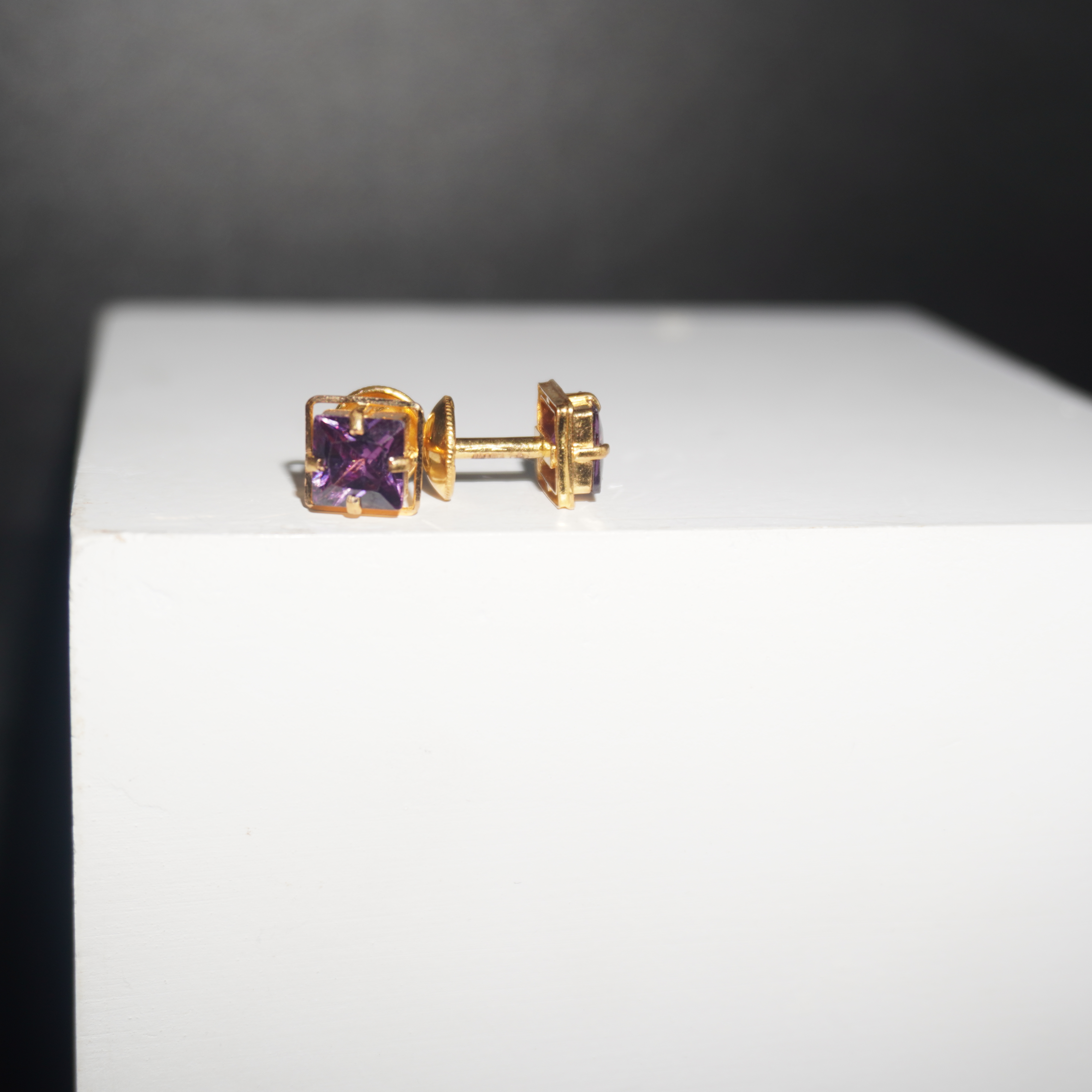 Elite Plain Gold Earrings 73R277