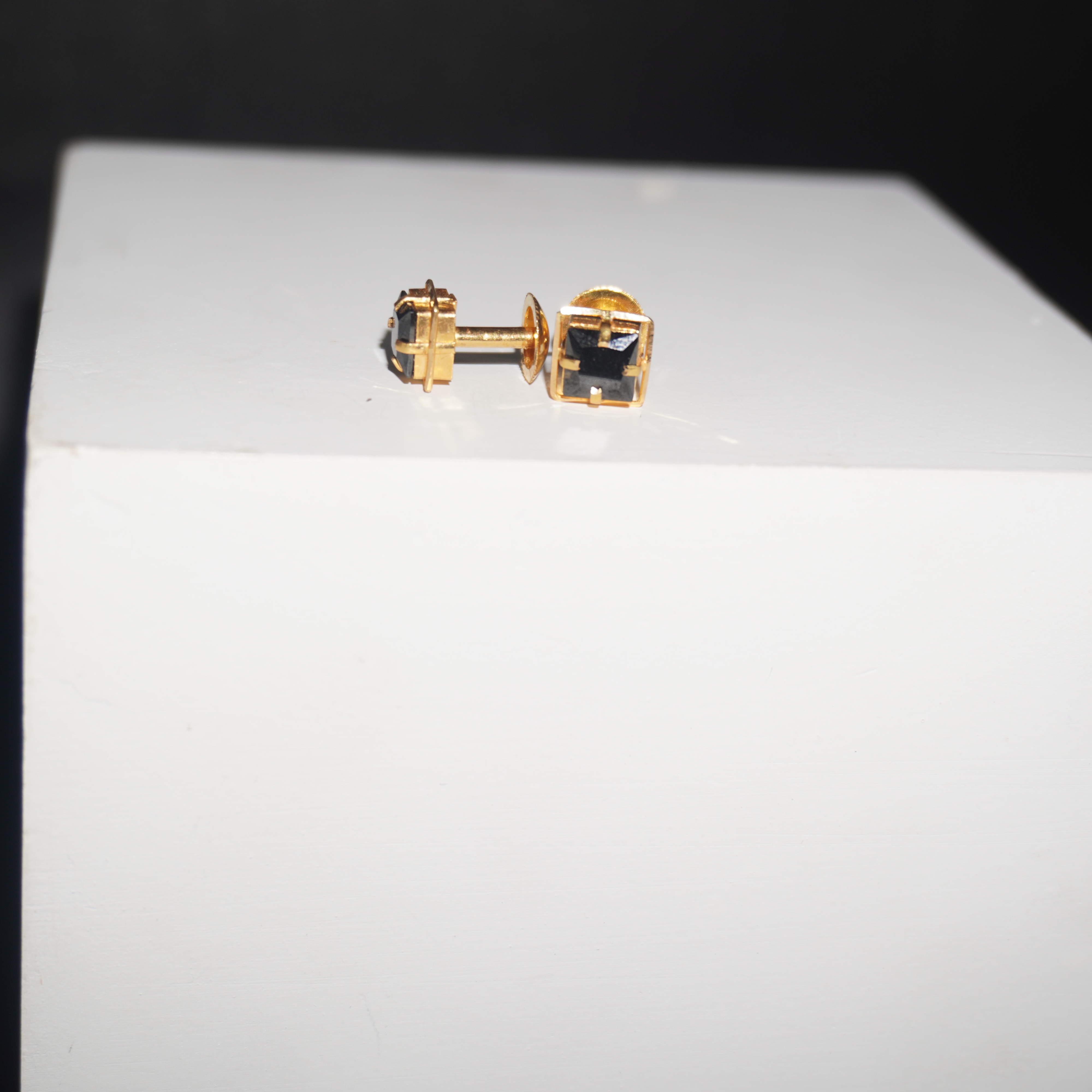 Grand Plain Gold Earrings 73R236