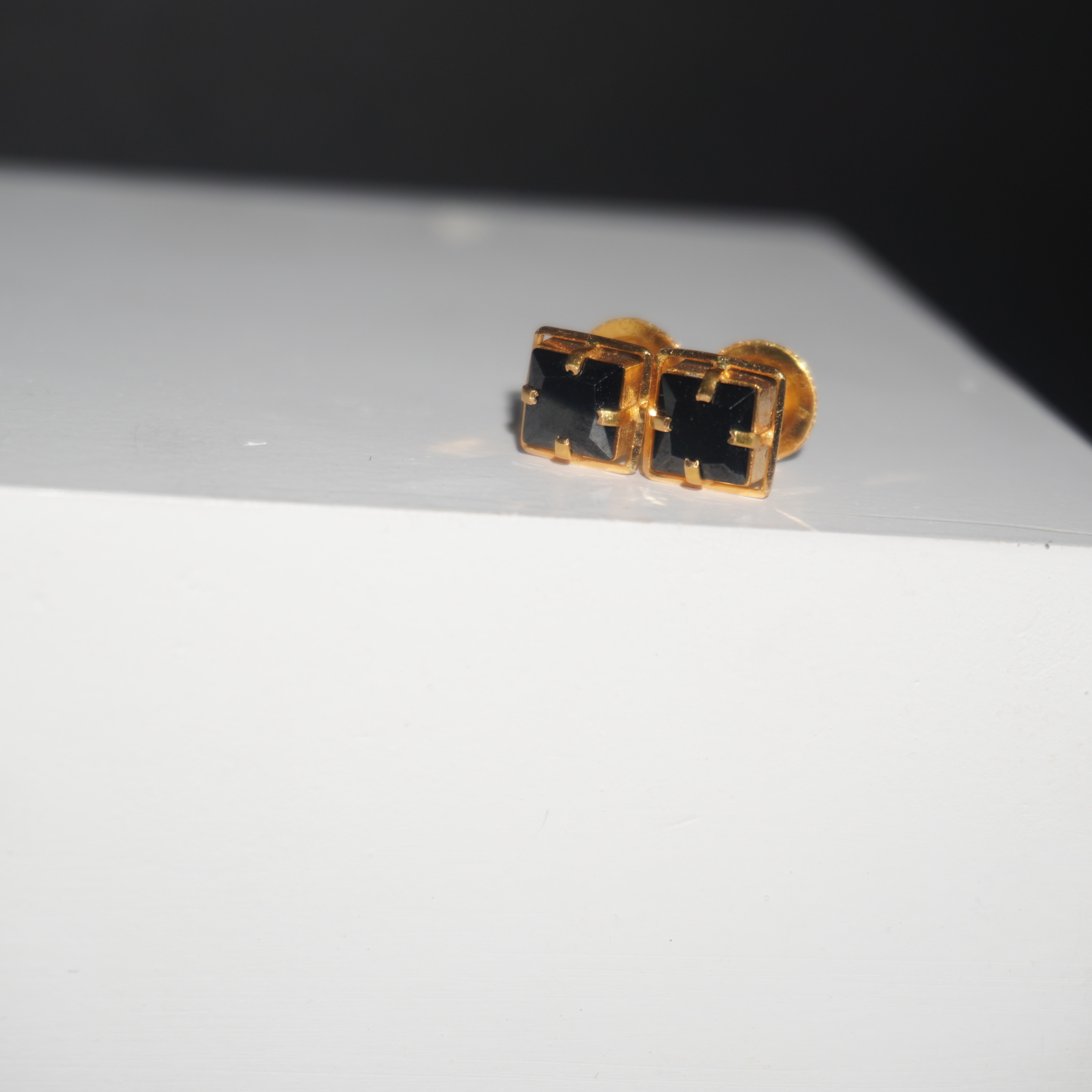 Grand Plain Gold Earrings 73R236