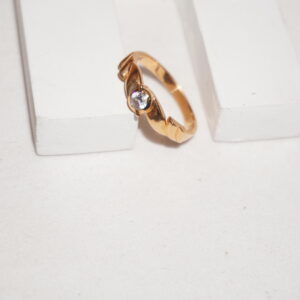 22k Gold Fine Plain Rings 1053R7