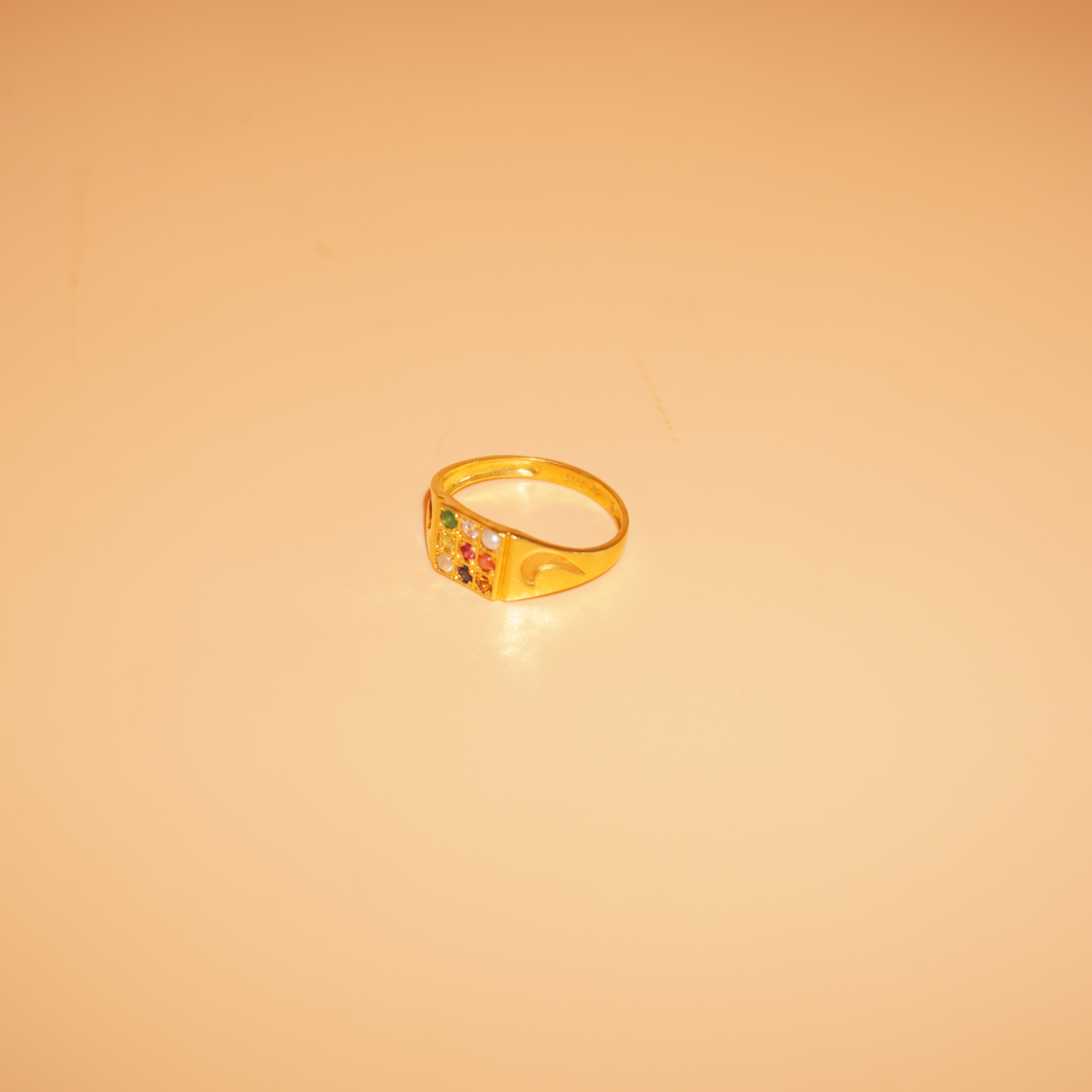 22k Gold Fancy Plain Rings 779R4