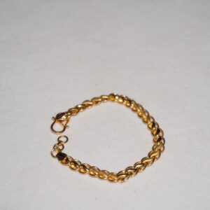 22k Gold Dazzling Plain Bracelet 1314R1