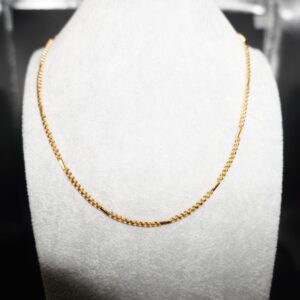 22k Gold Grand Plain Chain 1251R5