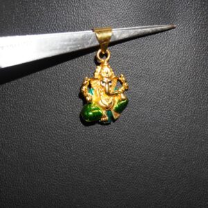 22k Gold Delicate Plain Pendants 736R230