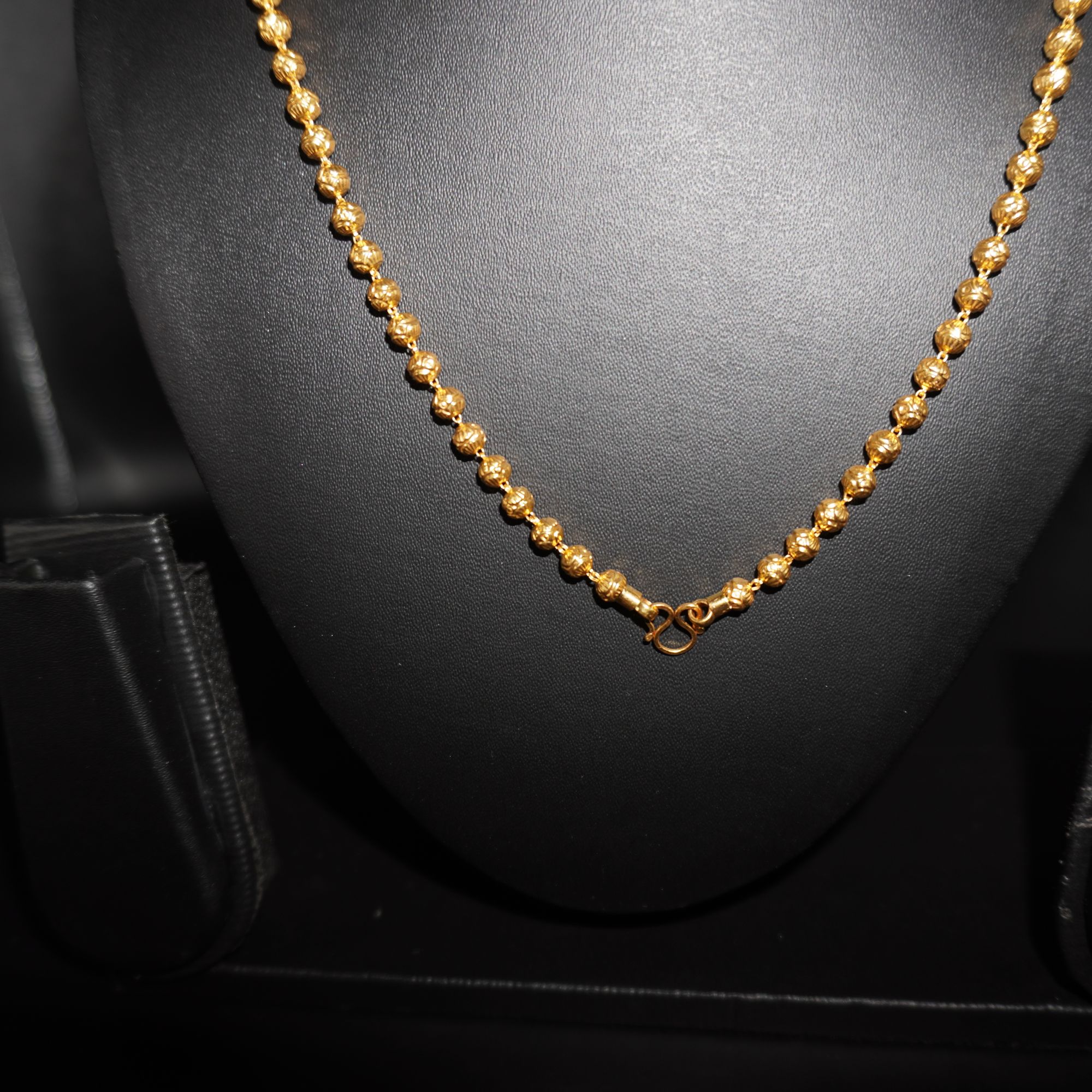 22k Gold Fancy Plain Chain 228R1 - Image 3