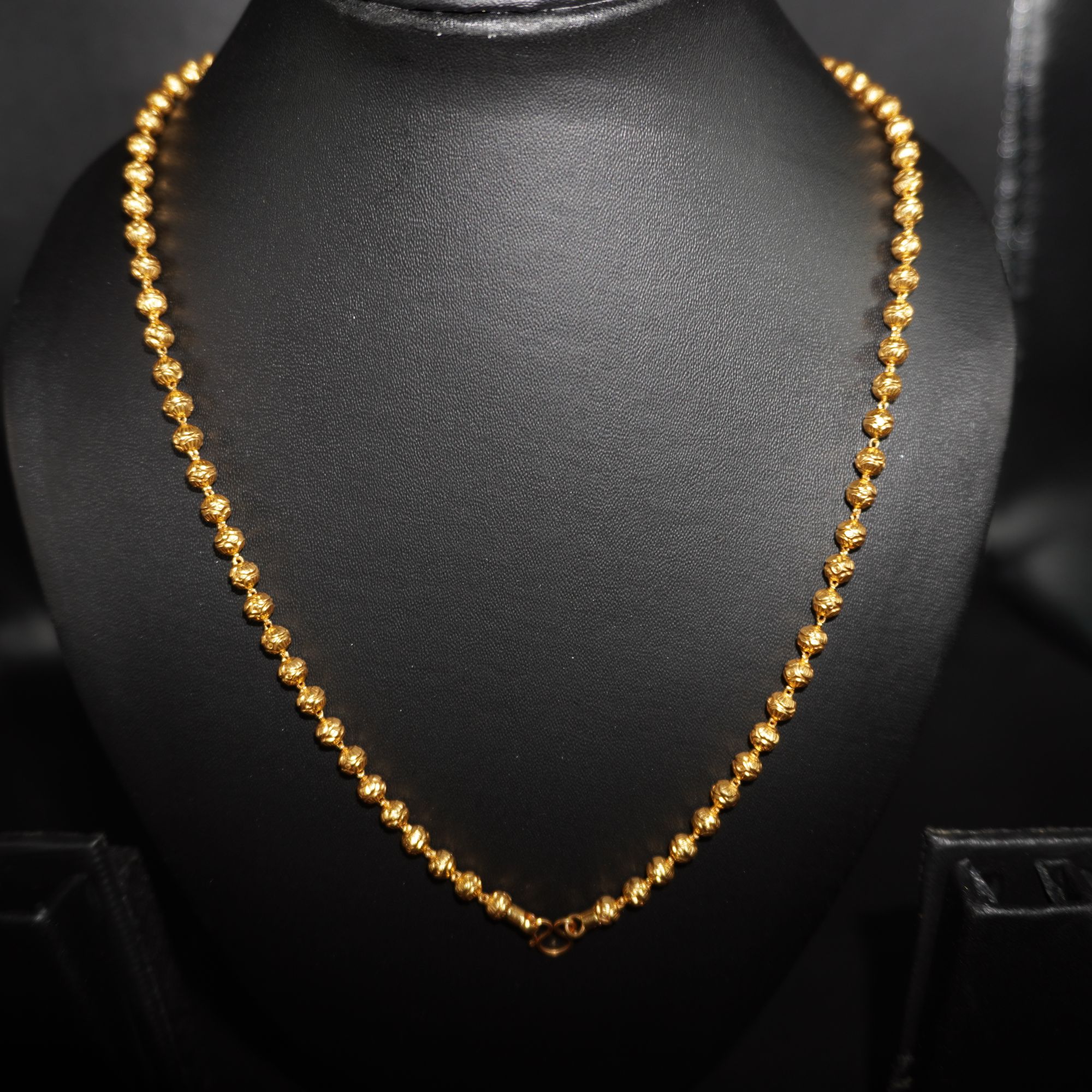 22k Gold Fancy Plain Chain 228R1 - Image 2
