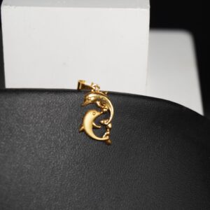 Gold Handmade Plain Pendants 65R187