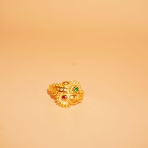916 Gold Unique Fancy Rings 242R74