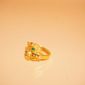 916 Gold Unique Fancy Rings 242R74