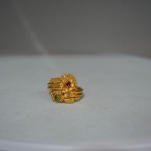 916 Gold Handmade Fancy Rings 242R78