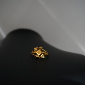 Gold Stunning Design Rings 261R77