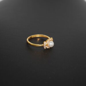 Gold Regal Design Rings 261R8