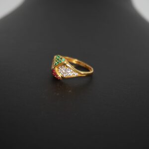Gold Grand Design Rings 261R21