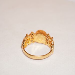 Gold Dazzling Design Rings 849R1