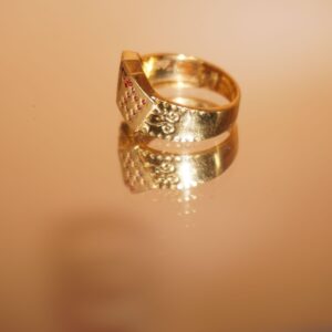 Gold Classy Fancy Rings 844R1