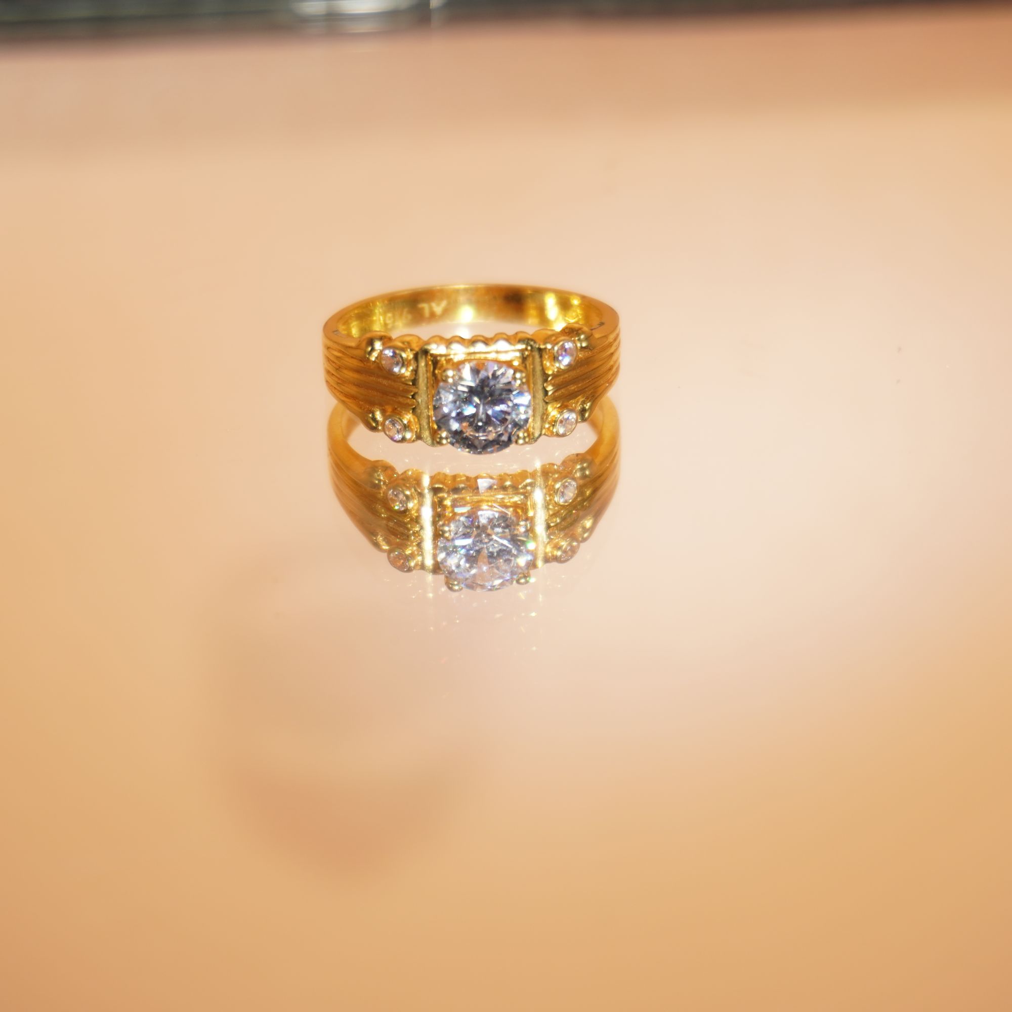 Gold Classic Fancy Rings 280R13